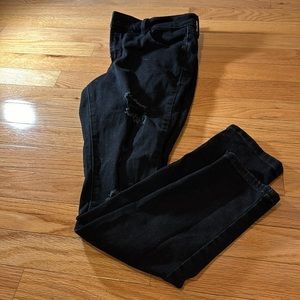 Old Navy Pop Skinny Icon women’s jeans in black - size 2 petite